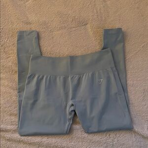 Gymshark Seamless Leggings in Rest Blue